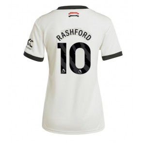 Manchester United Marcus Rashford #10 Dámské Alternativní Dres 2024-25 Krátký Rukáv